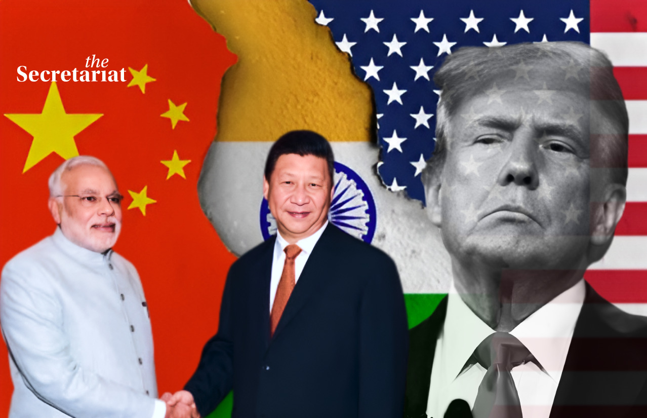 Prime Minister Narendra Modi, Chinese President Xi Jinping, US President Donald Trump