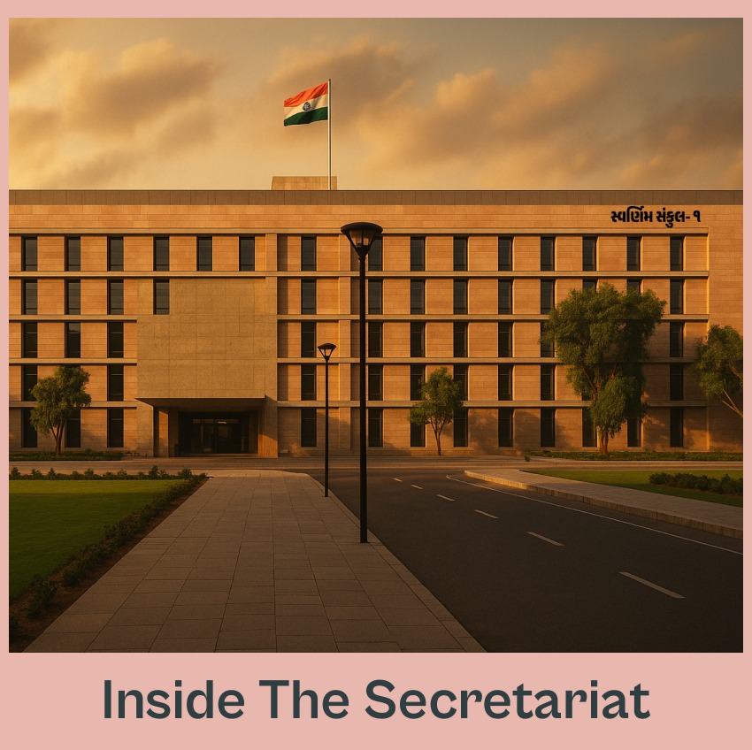 Inside The Secretariat, Swarnim Sankul, Gujarat, Governance, Bureaucracy