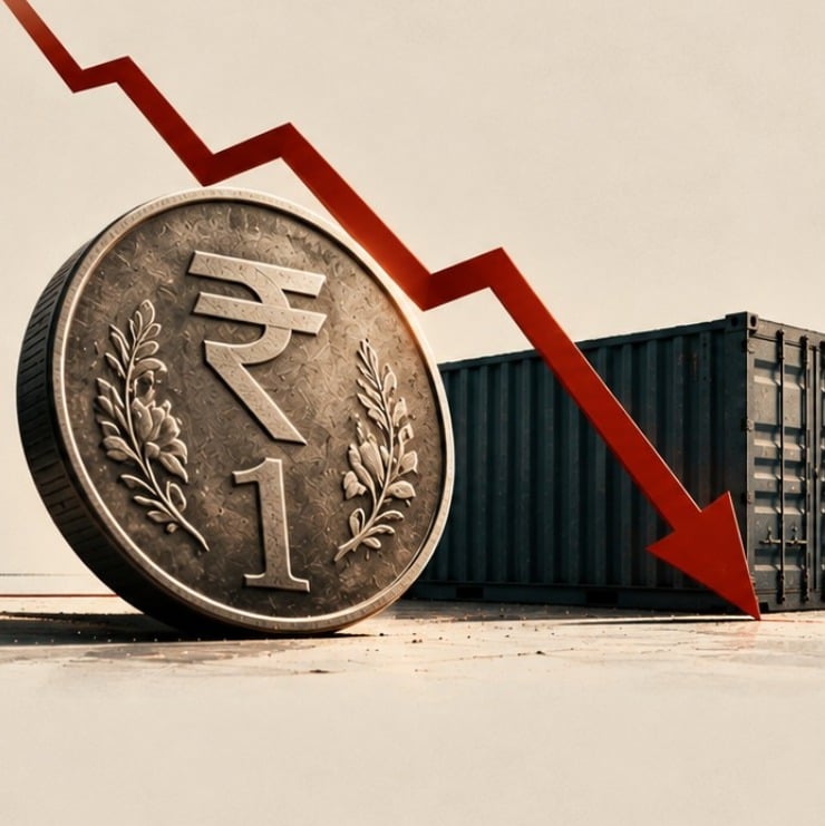 Export Growth, Rupee Depreciation, Trade Deficit, Electronics Exports, Engineering Goods