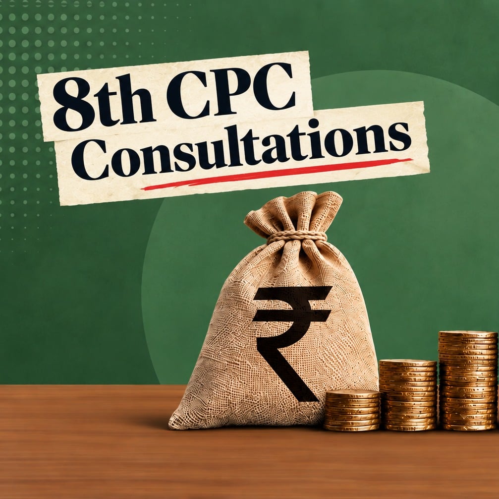 8th CPC, CPC, Pay Commission, Central Pay Commission, CPC Recommendations, CPC Consultation