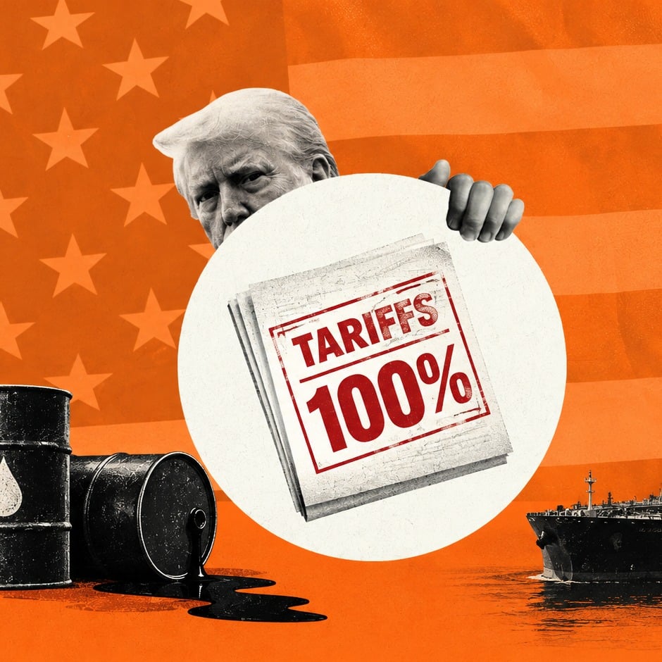 US Tariffs, Russian Oil Imports, Russian Oil, 100 Percent Tariffs, India-US Ties, US Tariff Threat