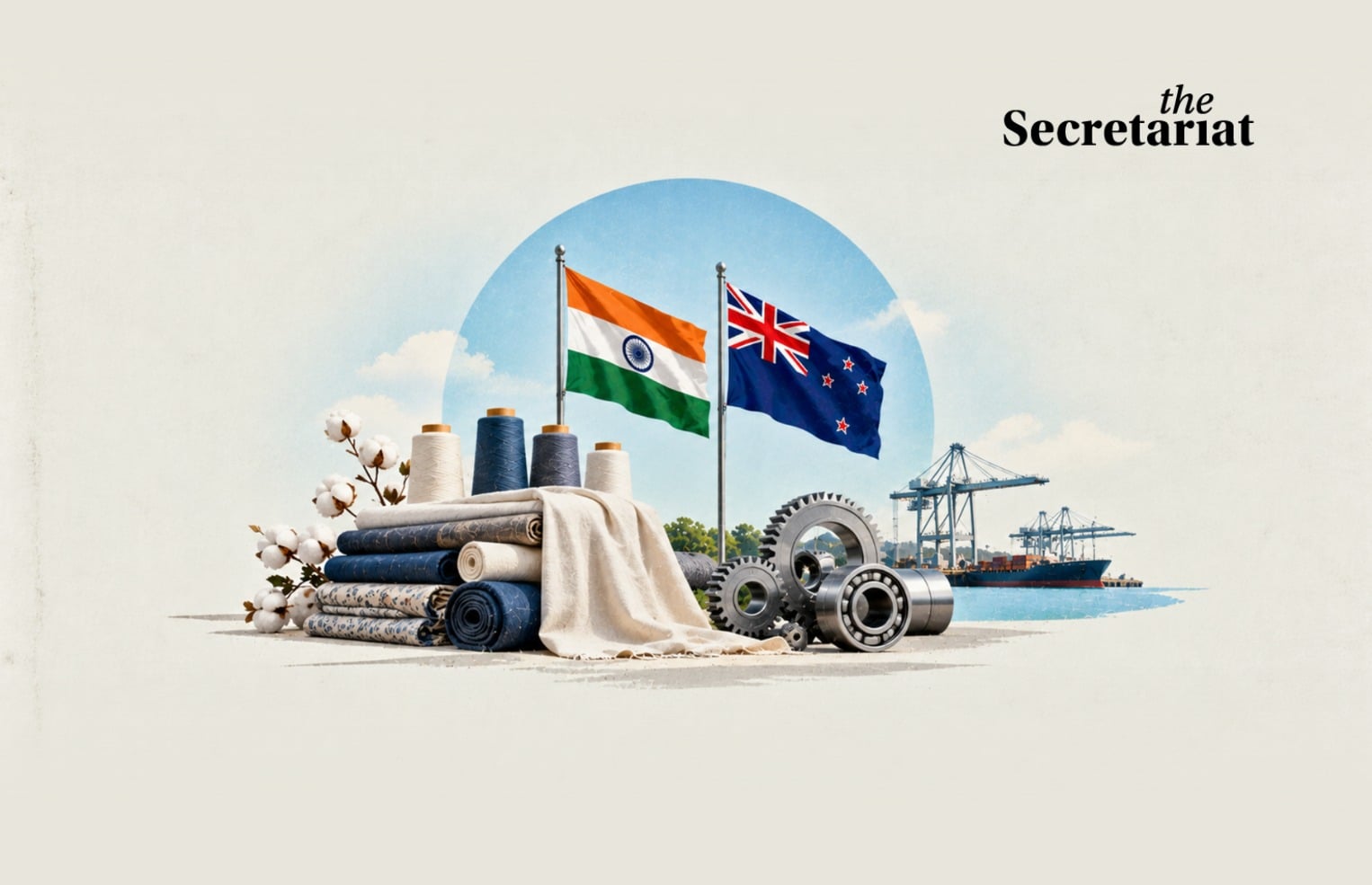  India NZ, Trade Agreement, MSME Exports, Textile Industry, Engineering Goods
