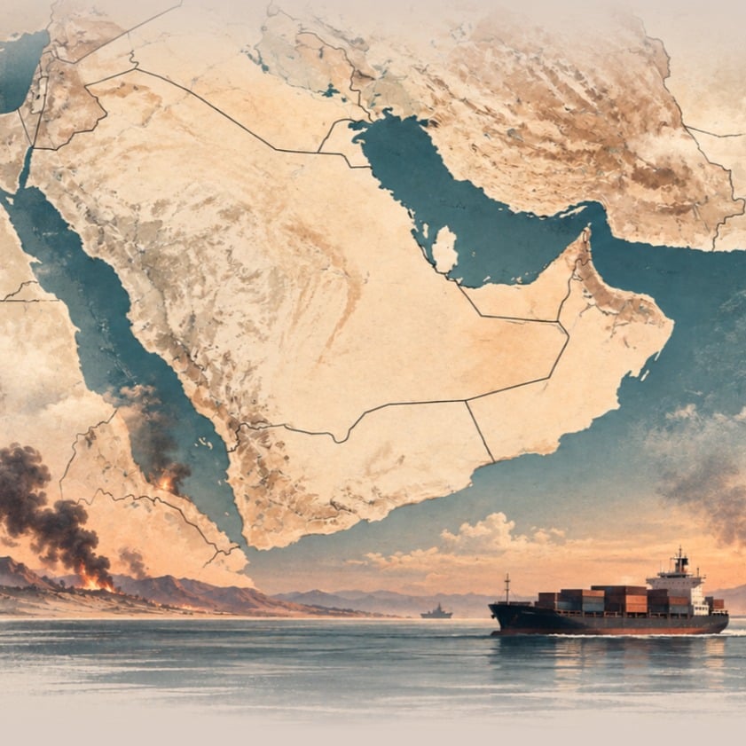 West Asia, Indian Interests, Energy Security, Strait Hormuz, Red Sea