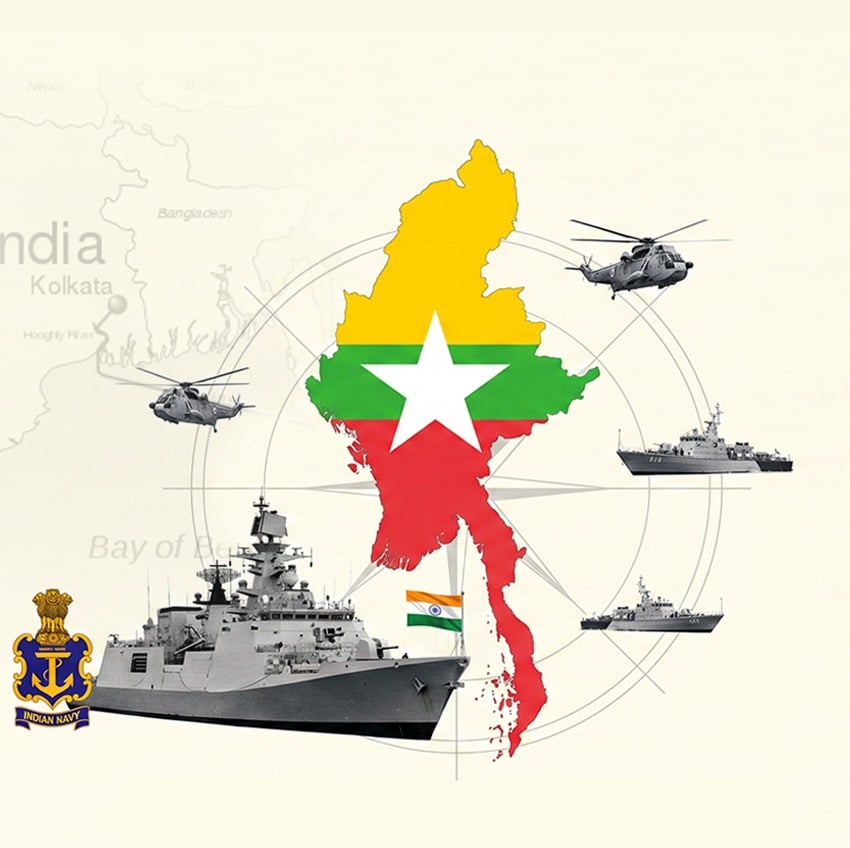 Myanmar, Act East Policy, India Neighbours, Mahasagar, Maritime Trade, International Trade, Act East