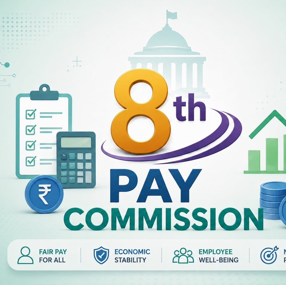 8th CPC, CPC, Central Pay Commission, Pay Commission, Ranjana Prakash Desai, NC-JCM, Salary Hike, DA