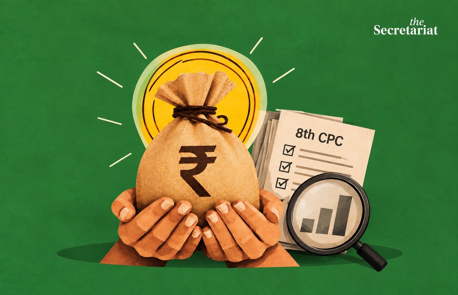 8th CPC, CPC, Pension Fund, Central Pay Commission, Pay Panel, CGEGIS, Ranjana Prakash Desai