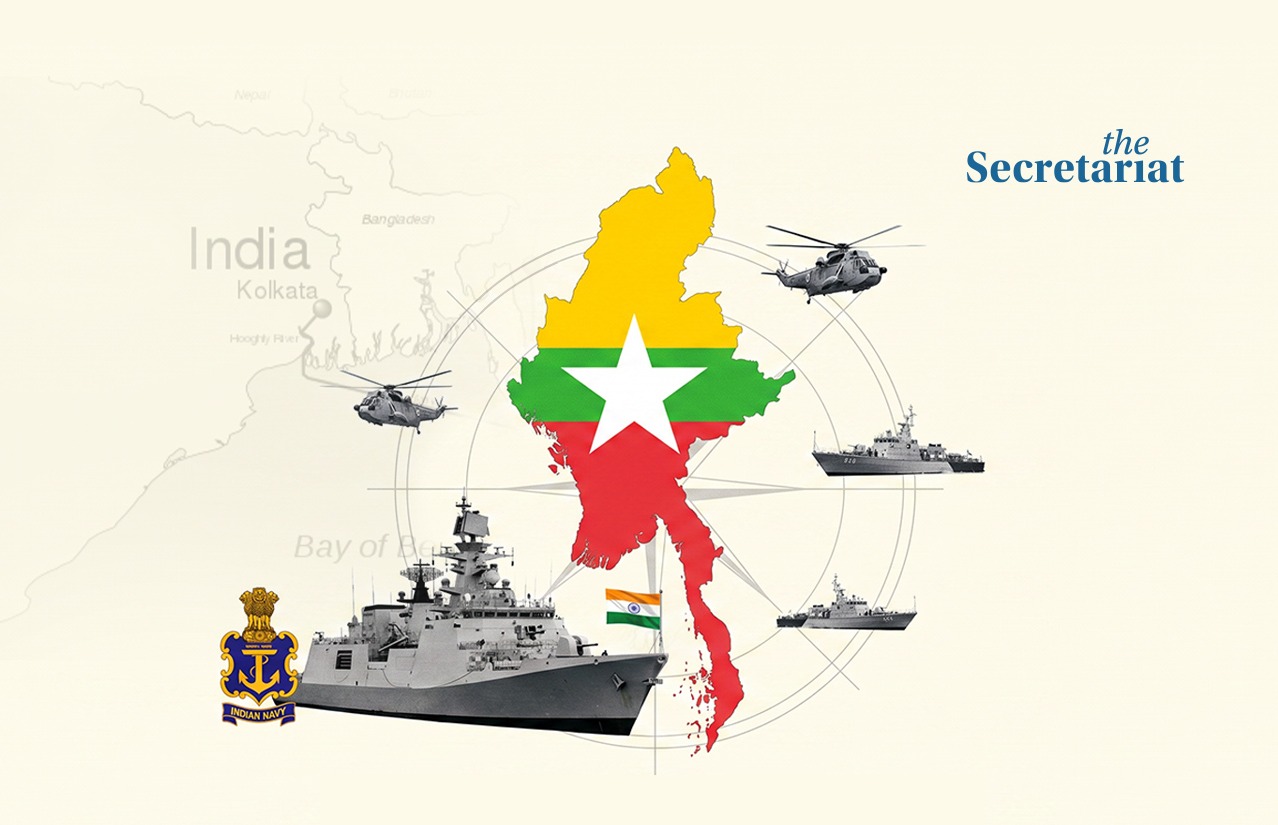 Myanmar, Act East Policy, India Neighbours, Mahasagar, Maritime Trade, International Trade, Act East