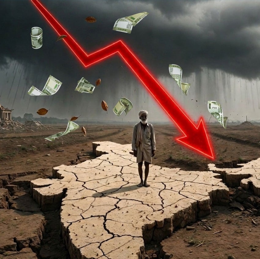 monsoon, weak monsoon, deficient rainfall, Indian monsoon 2026, rainfall deficit, agriculture, food 
