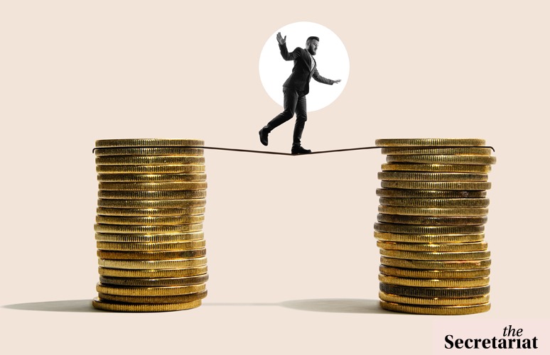 A Fiscal Tightrope, As Tax-GDP Ratio Rises, Tax Buoyancy Falls