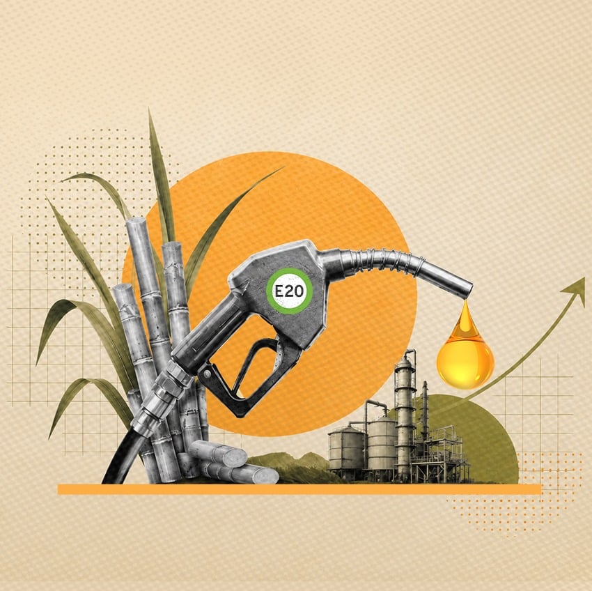 Ethanol, India Ethanol Blending, E20 Petrol, Ethanol Blending, Energy Transition, E20 Initiative