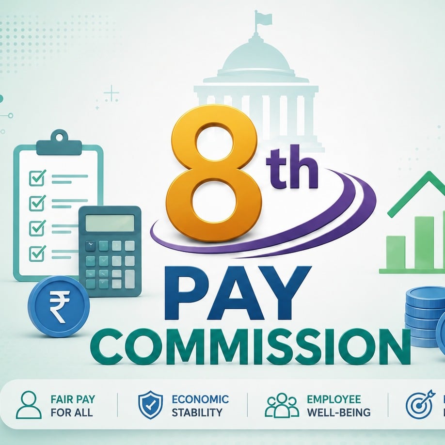 8th CPC In Chandigarh, CPC, 8th CPC, Central Pay Commission, Pay Commission, DA, DR, CPC ToR