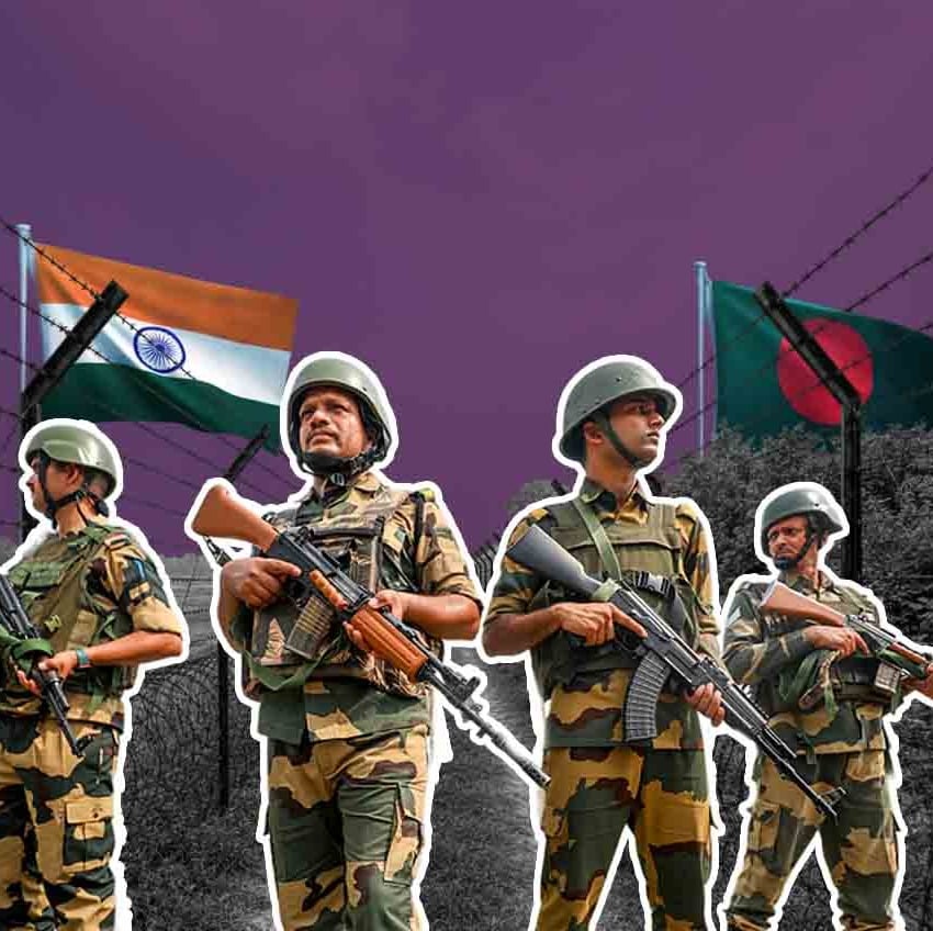 North Block government building representing India’s border security and Bangladesh border fortifica