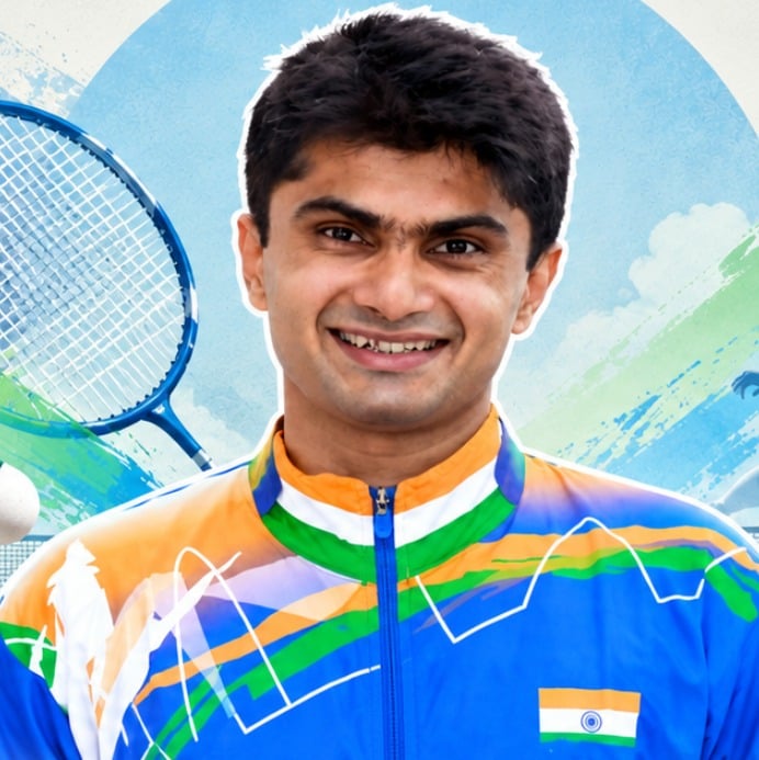 Suhas Yathiraj, Asian Para Games, Para Badminton, IAS Officer, Bronze Meda