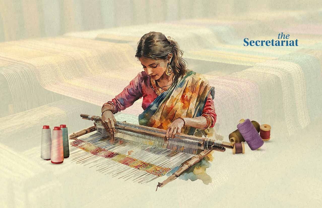 Powerloom, handloom, textiles industry, textiles sector, Chendamangalam, kaithari, Kerala, crafts