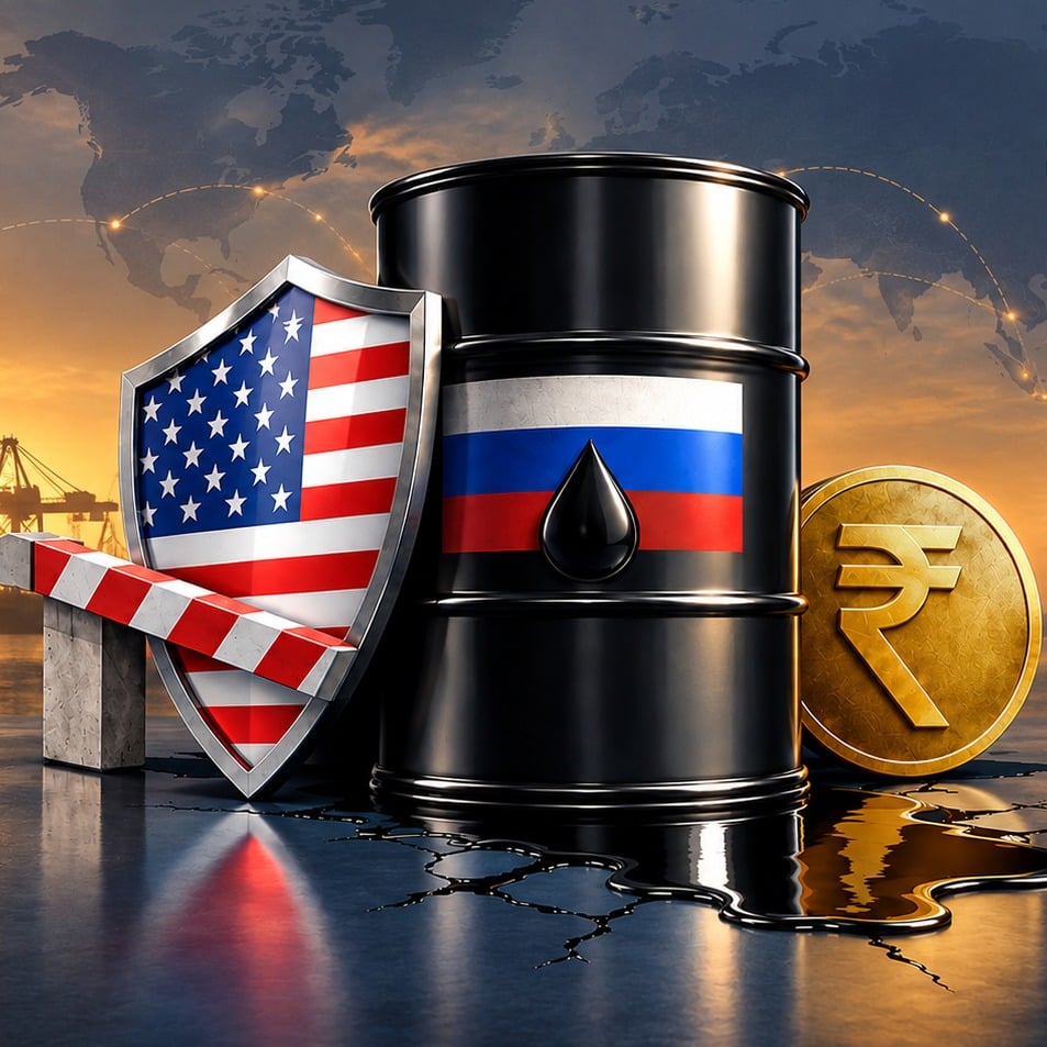 US Market, US Trade Tariffs, Trade Tariff, India's Trade With US, Russian Crude, Russia Crude Import