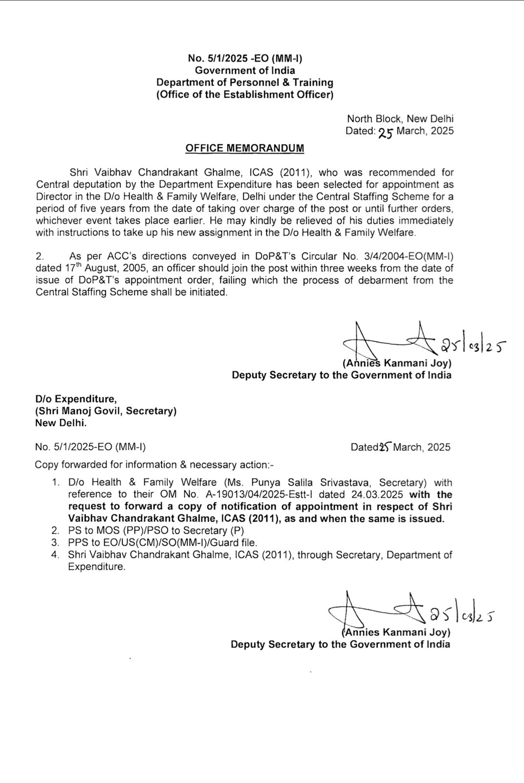 New Directors Appointed in Health, Land, and Investment & Public Asset ...