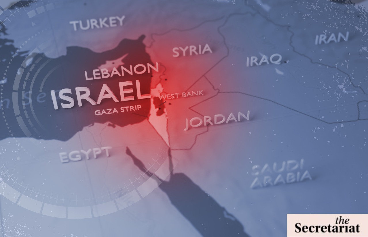 Graphic showing Israel-Iran War