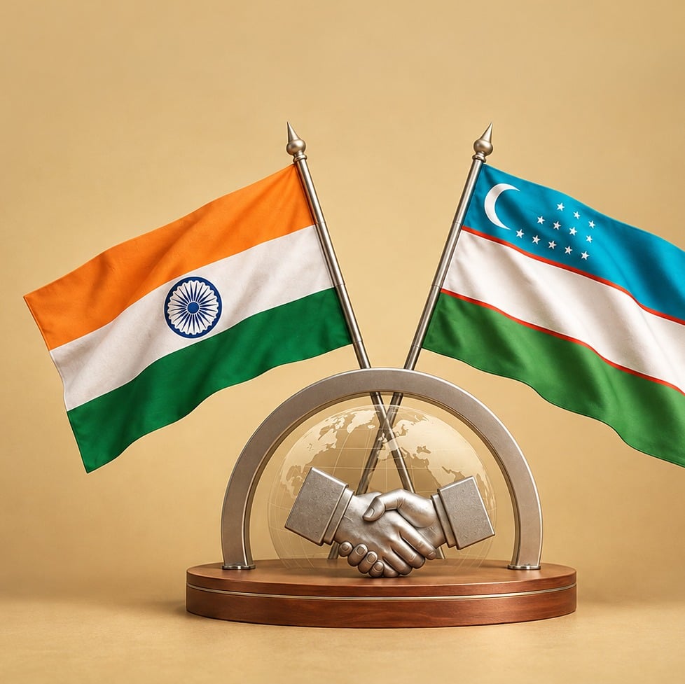 Central Asia, Eurasia, India's Extended Neighbours, Soviet Union, Almaty, Uzbekistan, New Delhi