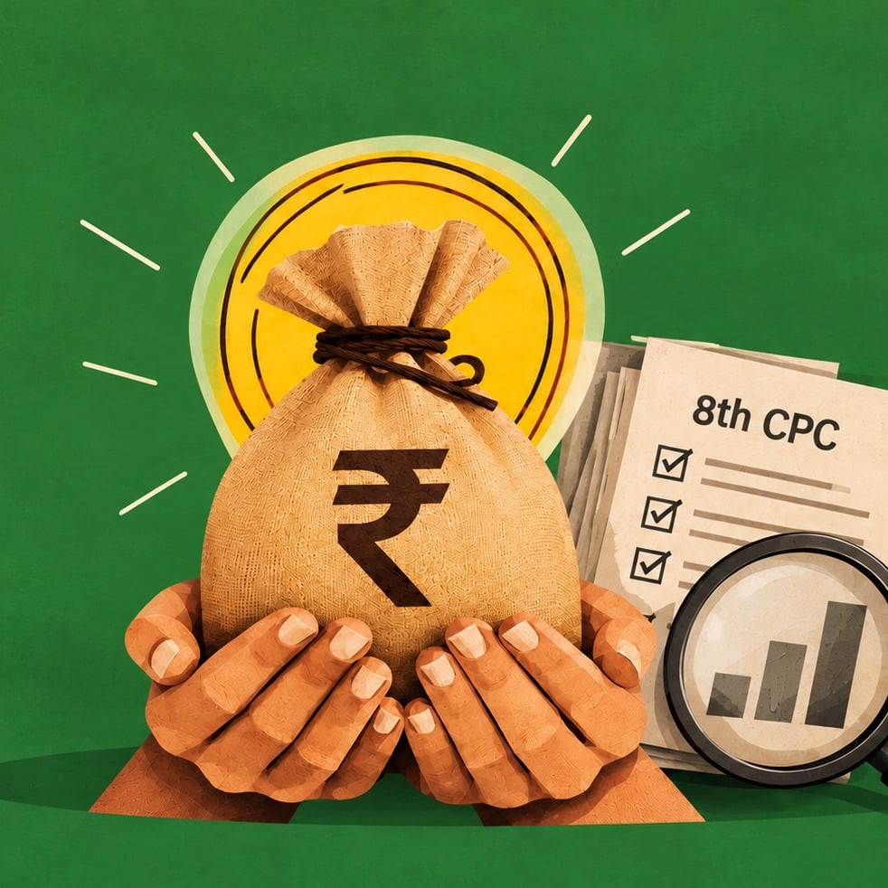 8th CPC, CPC, Pension Fund, Central Pay Commission, Pay Panel, CGEGIS, Ranjana Prakash Desai
