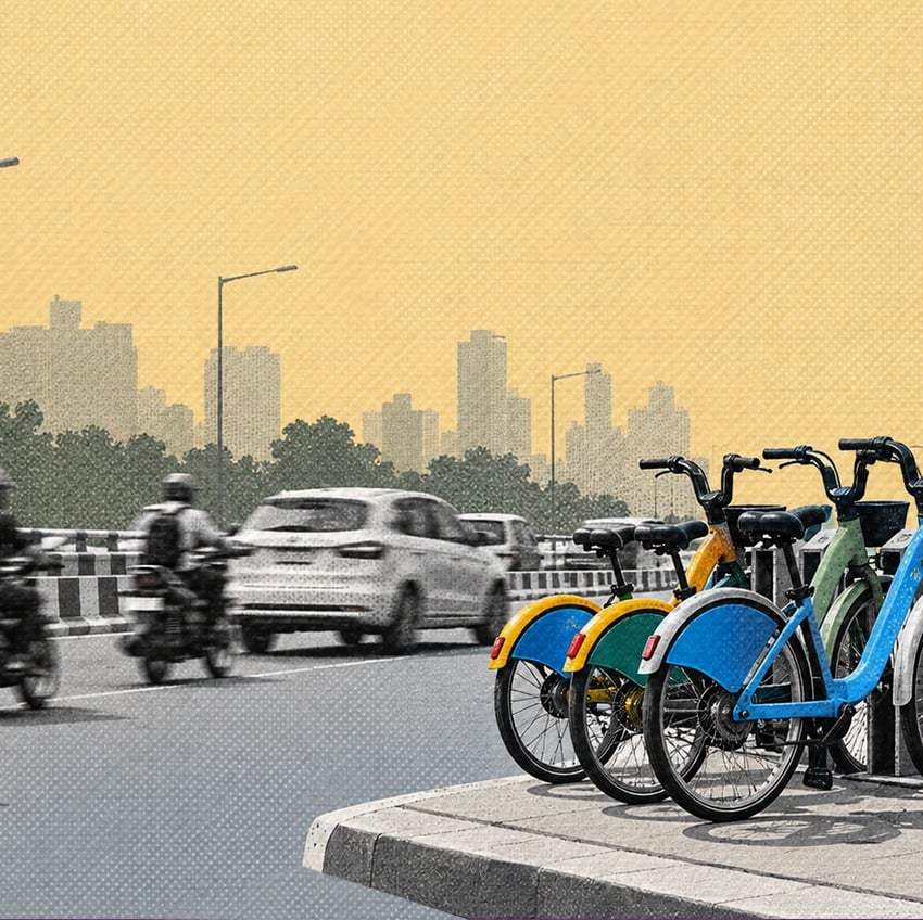 Energy Security, Public Bicycles, Public Bicycles India, Public Bicycle Sharing System, PBS System