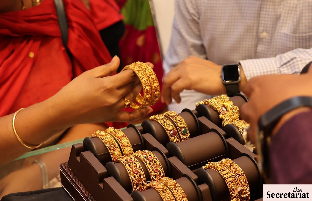 Gold jewellery shop